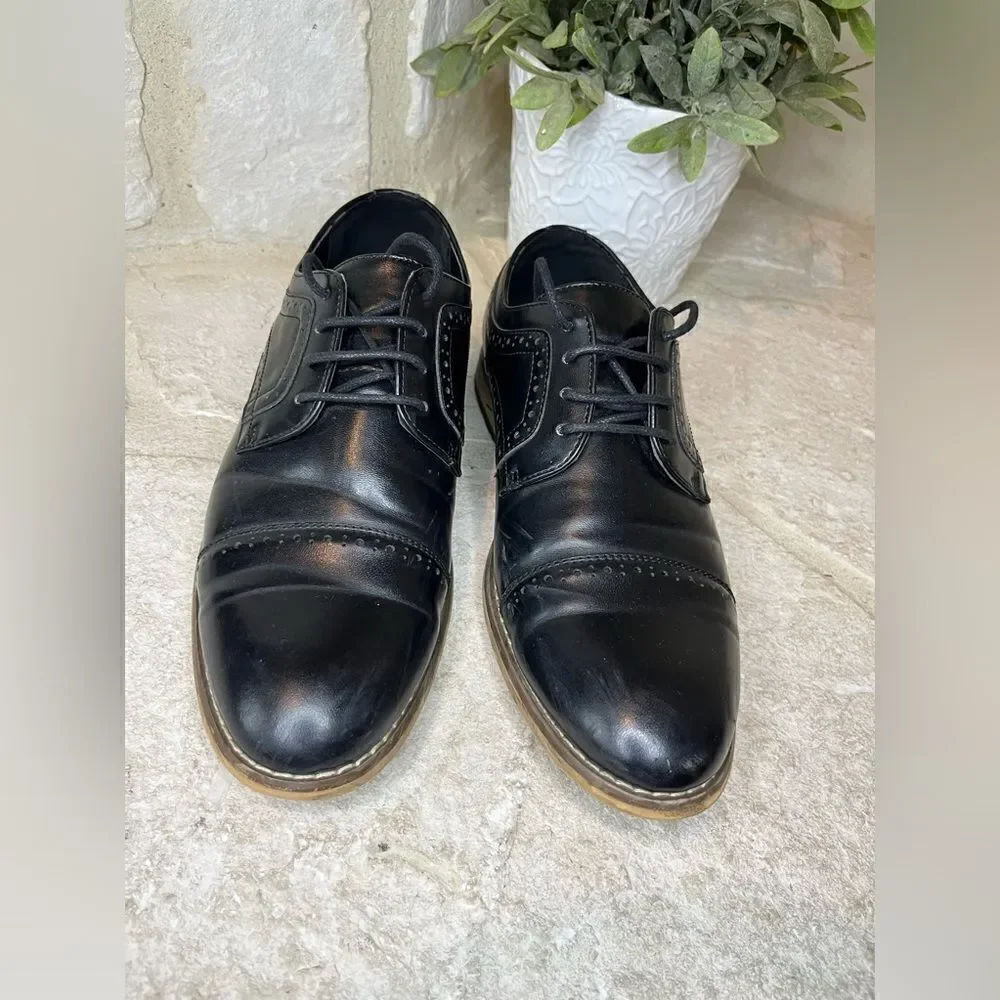 Stacy Adams black oxfords sz 4